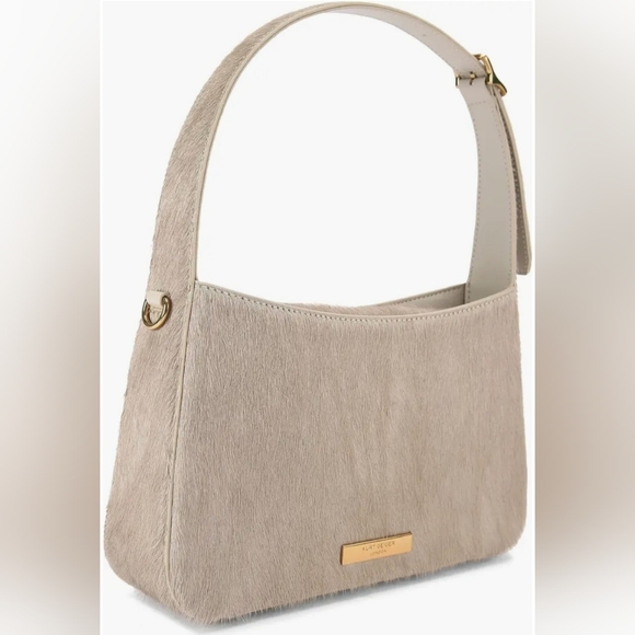 NWT Kurt Geiger London Bond Genuine Calf Hair Shoulder Bag - Picture 5 of 9